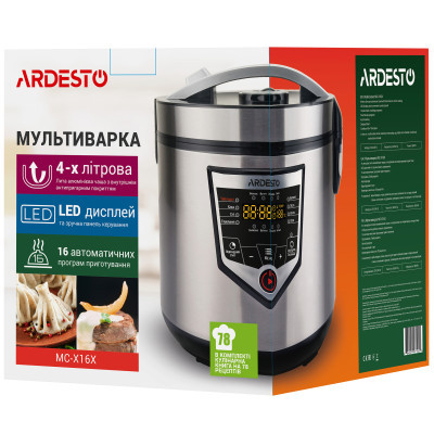 Мультиварка Ardesto MC-Х16X фото №12
