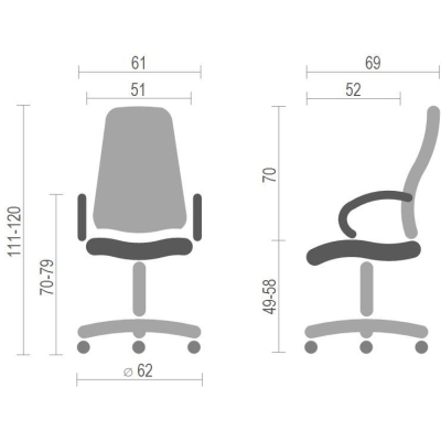 Офисное кресло АКЛАС Анхель PL TILT чёрно-красный (20995) фото №6