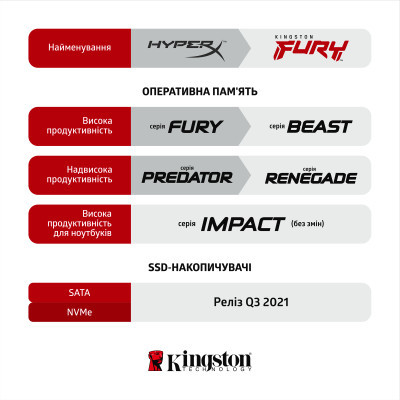 Модуль пам'яті для комп'ютера  DDR4 64GB (2x32GB) 3200 MHz Fury Beast Black  (KF432C16BBK2/64) фото №8