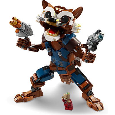 Конструктор Lego Super Heroes Ракета й малюк Ґрут 566 деталей (76282) фото №3