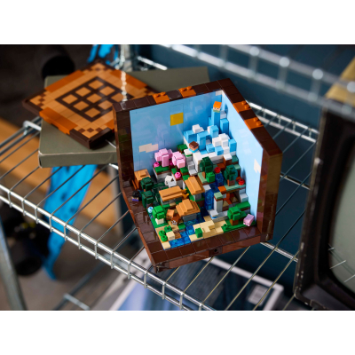 Конструктор Lego Minecraft Верстак 1195 деталей (21265) фото №11