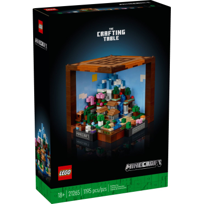Конструктор Lego Minecraft Верстак 1195 деталей (21265)