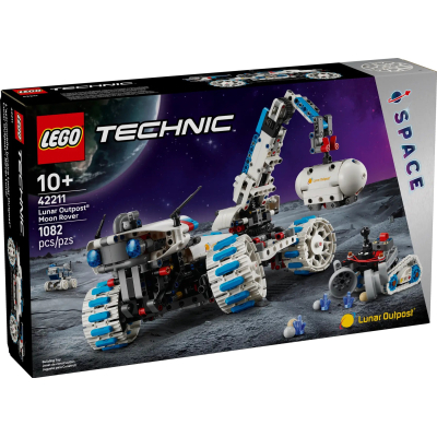 Конструктор Lego Technic Місяцехід Lunar Outpost. Космічний корабель (42211)