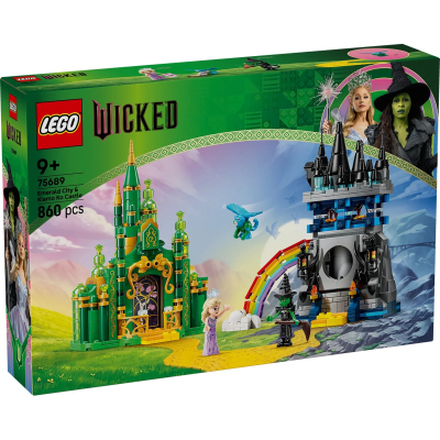 Конструктор Lego Wicked Емеральд-сіті і замок Кіамо Ко (75689)
