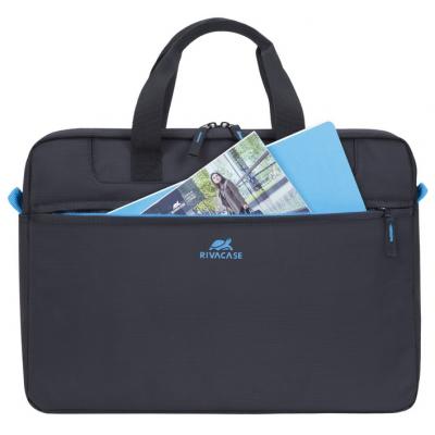 Сумка для ноутбука Riva Case 8037 Black фото №5
