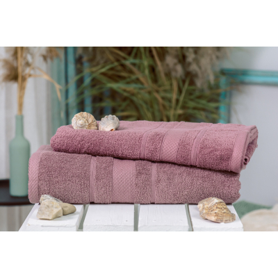 Рушник MirSon набор банный №5013 SoftNess Violet 50x90, 70x140 (2200003183054)