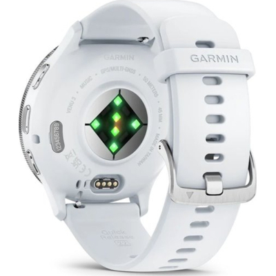 Смарт-часы Garmin Venu 3 Silver Stainless Steel Bezel with Whitestone Case and Silicone Band (010-02784-00) фото №6