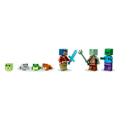 Конструктор Lego Minecraft Будинок у формі жаби 400 деталей (21256) фото №3