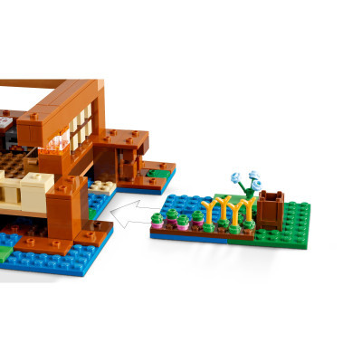 Конструктор Lego Minecraft Будинок у формі жаби 400 деталей (21256) фото №6