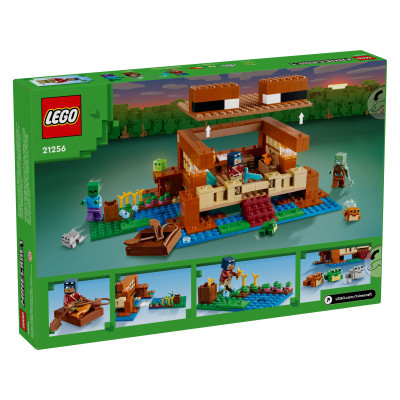 Конструктор Lego Minecraft Будинок у формі жаби 400 деталей (21256) фото №9