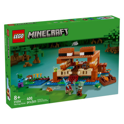 Конструктор Lego Minecraft Будинок у формі жаби 400 деталей (21256)