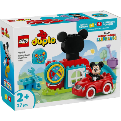 Конструктор Lego DUPLO Disney Міккі Маус: Клубний будинок і автомобіль (10454)