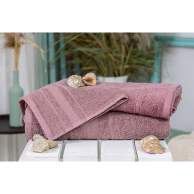 Рушник MirSon набор банный №5013 SoftNess Violet 50x90, 70x140, 100x150 (2200003182736)