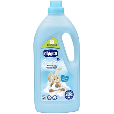 Кондиціонер для білизни Chicco Sensitive Sweet Talcum смягчитель тканей 1.5 л (8058664122455)