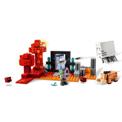 Конструктор Lego Minecraft Засідка біля порталу в Нижній світ 352 деталей (21255) фото №4
