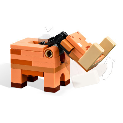 Конструктор Lego Minecraft Засідка біля порталу в Нижній світ 352 деталей (21255) фото №5