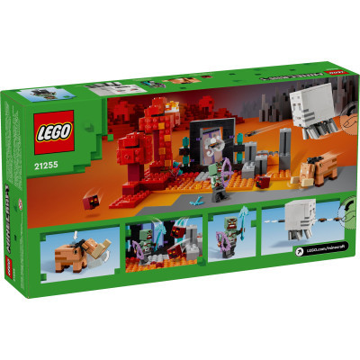 Конструктор Lego Minecraft Засідка біля порталу в Нижній світ 352 деталей (21255) фото №9