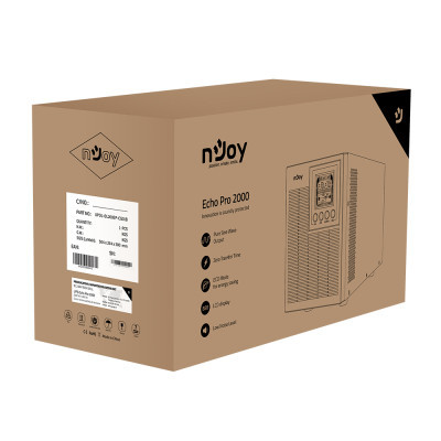 Источник бесперебойного питания NJOY Echo Pro 2000VA (UPOL-OL200EP-CG01B) фото №5