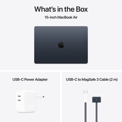 Ноутбук Apple MacBook Air 15 M4 A3241 Midnight (MW1L3UA/A) фото №9