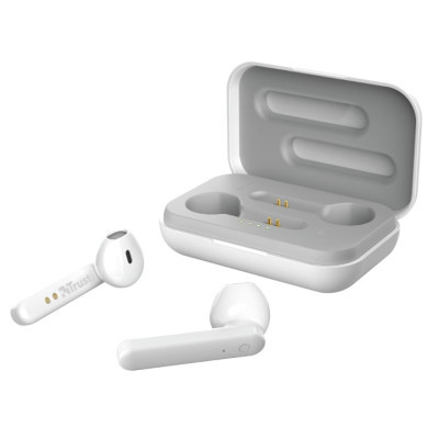 Навушники Trust Primo Touch True Wireless Mic White (23783) фото №3
