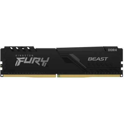 Модуль пам'яті для комп'ютера  DDR4 16GB 2666 MHz FURY Beast Black  (KF426C16BB/16)
