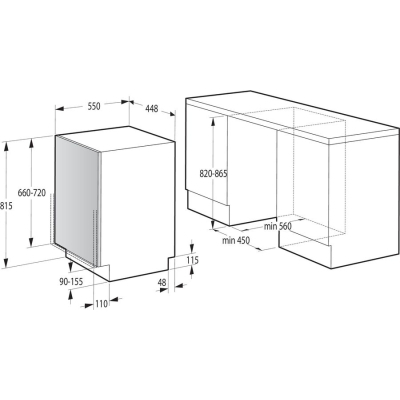 Посудомойная машина Gorenje GV520E15 фото №5