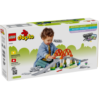 Конструктор Lego DUPLO Town Додатковий набір. Залізничний міст і колії (10426) фото №6