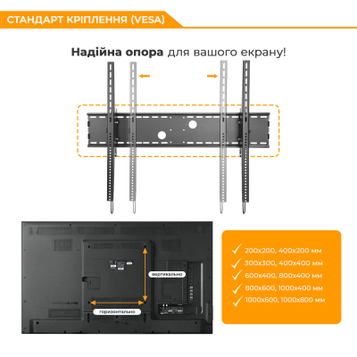 Кріплення ТВ iTECH PLB-120 фото №11