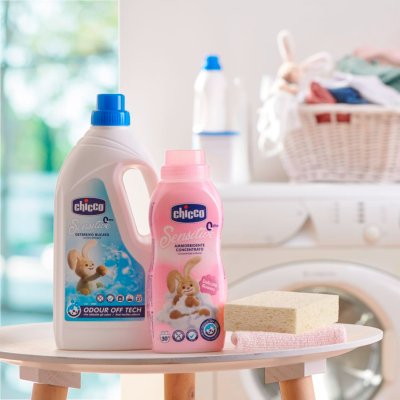 Кондиціонер для білизни Chicco Sensitive Delicate Flowers смягчитель тканей 750 мл (8058664122462) фото №6