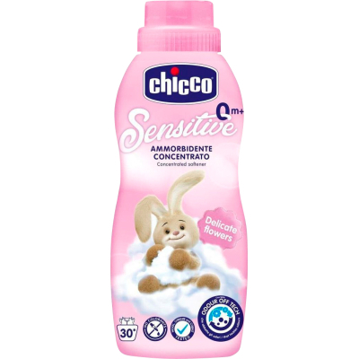 Кондиціонер для білизни Chicco Sensitive Delicate Flowers смягчитель тканей 750 мл (8058664122462)