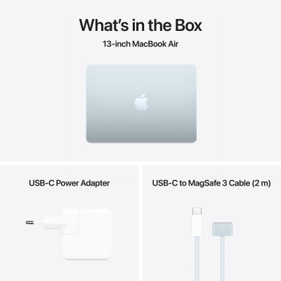 Ноутбук Apple MacBook Air 15 M4 16/256GB Sky blue MC7A4 фото №10