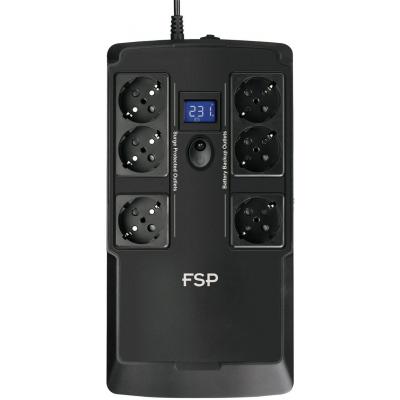 Джерело безперебійного живлення FSP NanoFit 600VA (PPF3602303) фото №3