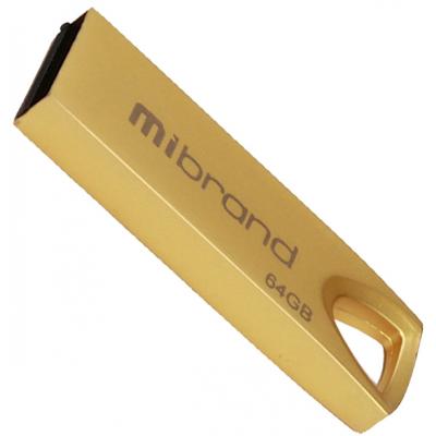 Флешка Mibrand Taipan 64 Gb Gold 2.0