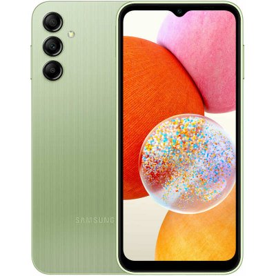 Смартфон Samsung Galaxy A14 LTE 4/128Gb Light Green (SM-A145FLGVSEK)