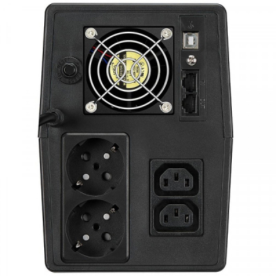 Джерело безперебійного живлення FSP iFP-1500 USB, IEC, Schuko (PPF9003100) фото №3