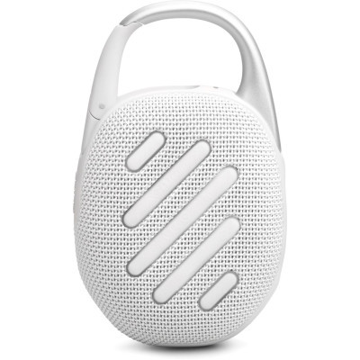 Портативна колонка JBL Clip 5 White (CLIP5WHT) фото №3