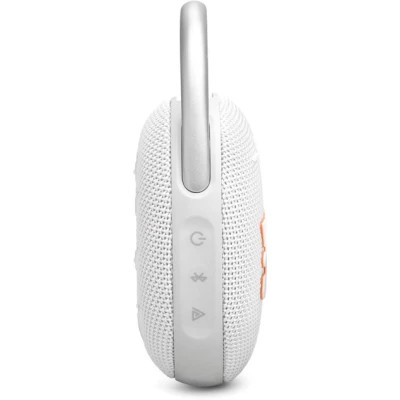 Портативна колонка JBL Clip 5 White (CLIP5WHT) фото №5