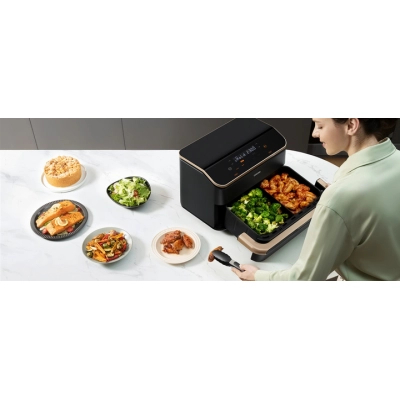 Мультипіч COSORI Dual Blaze Twinfry 10-Litre CAF-TF101S-AEUR фото №11