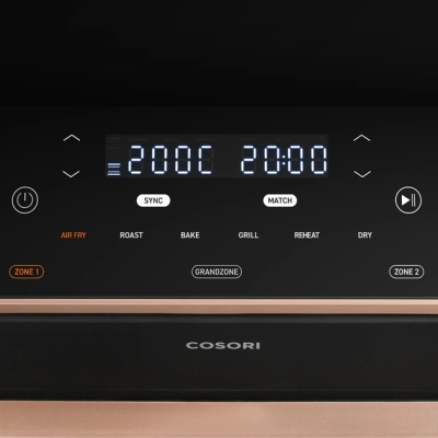 Мультипіч COSORI Dual Blaze Twinfry 10-Litre CAF-TF101S-AEUR фото №5