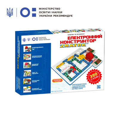 Конструктор Знаток Конструктор  (320 схем) (REW-K002)