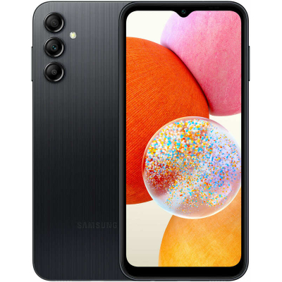 Смартфон Samsung Galaxy A14 LTE 4/128Gb Black (SM-A145FZKVSEK)