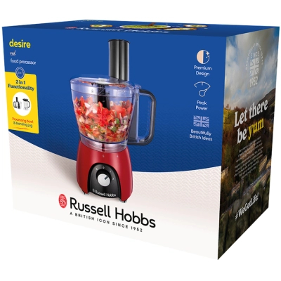 Кухонный комбайн Russell Hobbs Desire Red (27110-56) фото №9