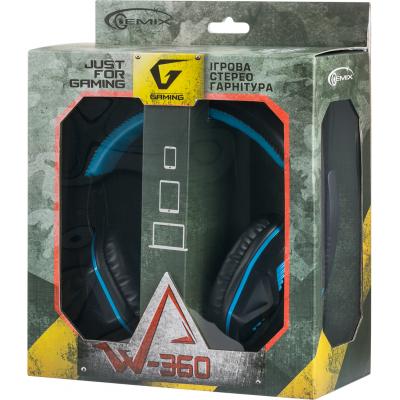 Навушники Gemix W-360 black-blue фото №10