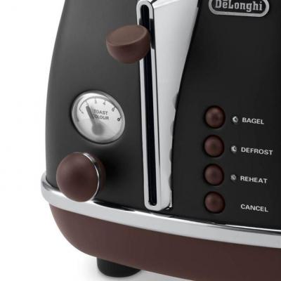 Тостер Delonghi CTOV 2103.BK фото №2