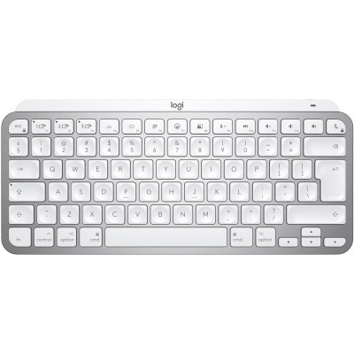 Клавиатура Logitech MX Keys Mini For Mac Wireless Illuminated Pale Grey (920-010526)