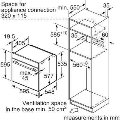 Духова шафа Bosch HBG7361B1 фото №7