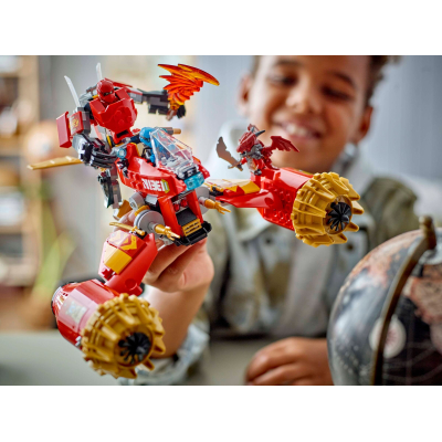 Конструктор Lego Ninjago Штормовий робот-вершник Кая (71830) фото №11