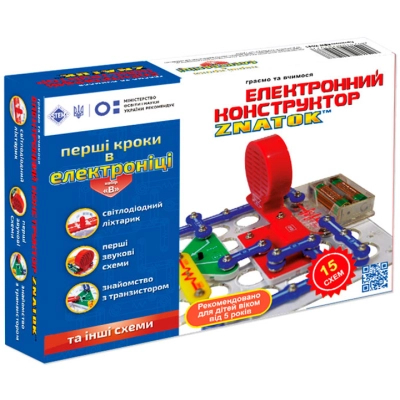 Конструктор Знаток Конструктор  Первые шаги в электронике (REW-K061)