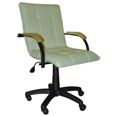 Офисное кресло ПРИМТЕКС ПЛЮС Stella GTP Black Wood 1.007 S-82 Beige (Stella GTP black wood 1.007 S-82)