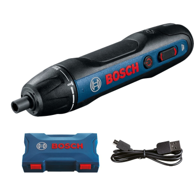 Шуруповерт Bosch 0.601.9H2.103 GO 2 акумуляторний, 3.6В, Li-ion, 1.5 Аг, 5Нм, 360 об/хв